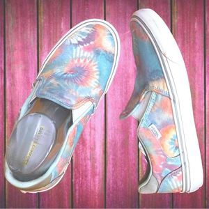 Vans Women's Asher Pastel Tie Dye Slip-On Sneakers Size 9.5